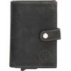 Πορτοφόλι Safety wallet hide & stitches Black (20208-001)